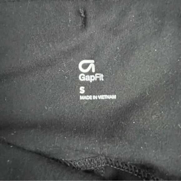 Gap Fit Women’s Leggings Small Black Yoga Gym Workout Mid Rise Athletic Jogging - Picture 3 of 8